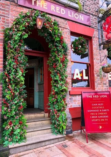 Christmas display installation Liverpool that lasted from mid November through to January